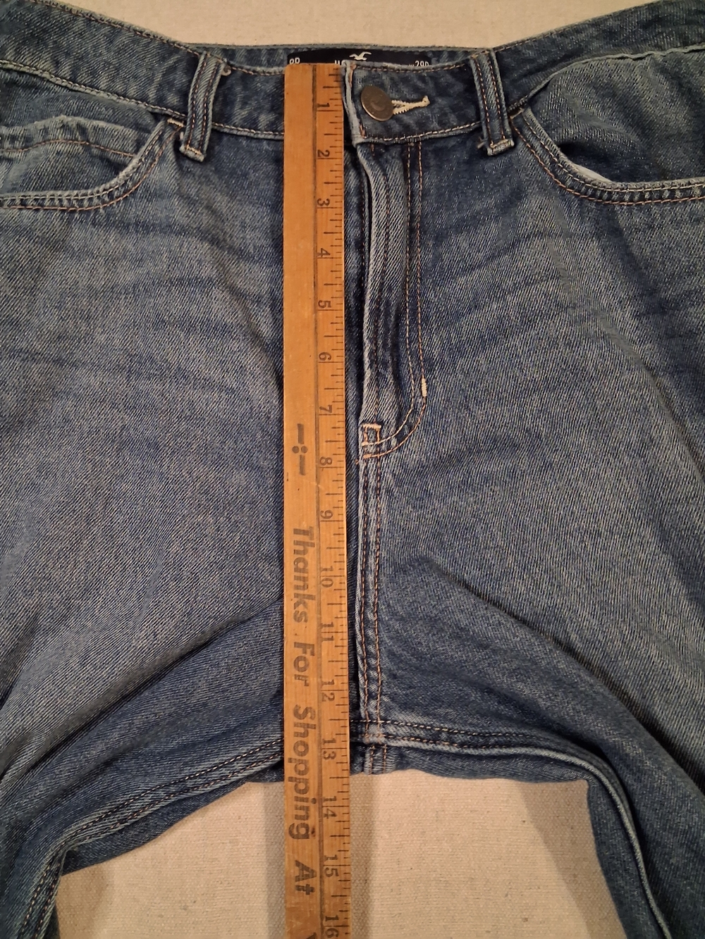 Hollister Ultra High-Rise Baggy Jeans Women's Size 8R (Waist 29R) - Picture 10 of 12